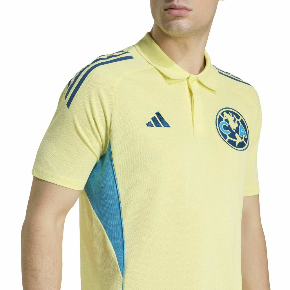 Club America Tiro 2025/26 Training Polo Yellow - Adidas cheap