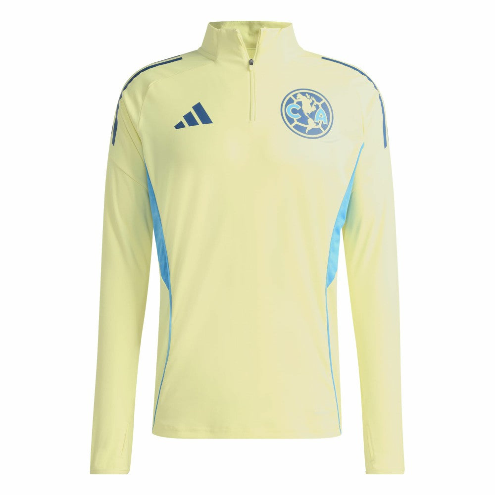 Club America Tiro 2025/26 AEROREADY Raglan Full-Zip Training Top Yellow - Adidas for sale