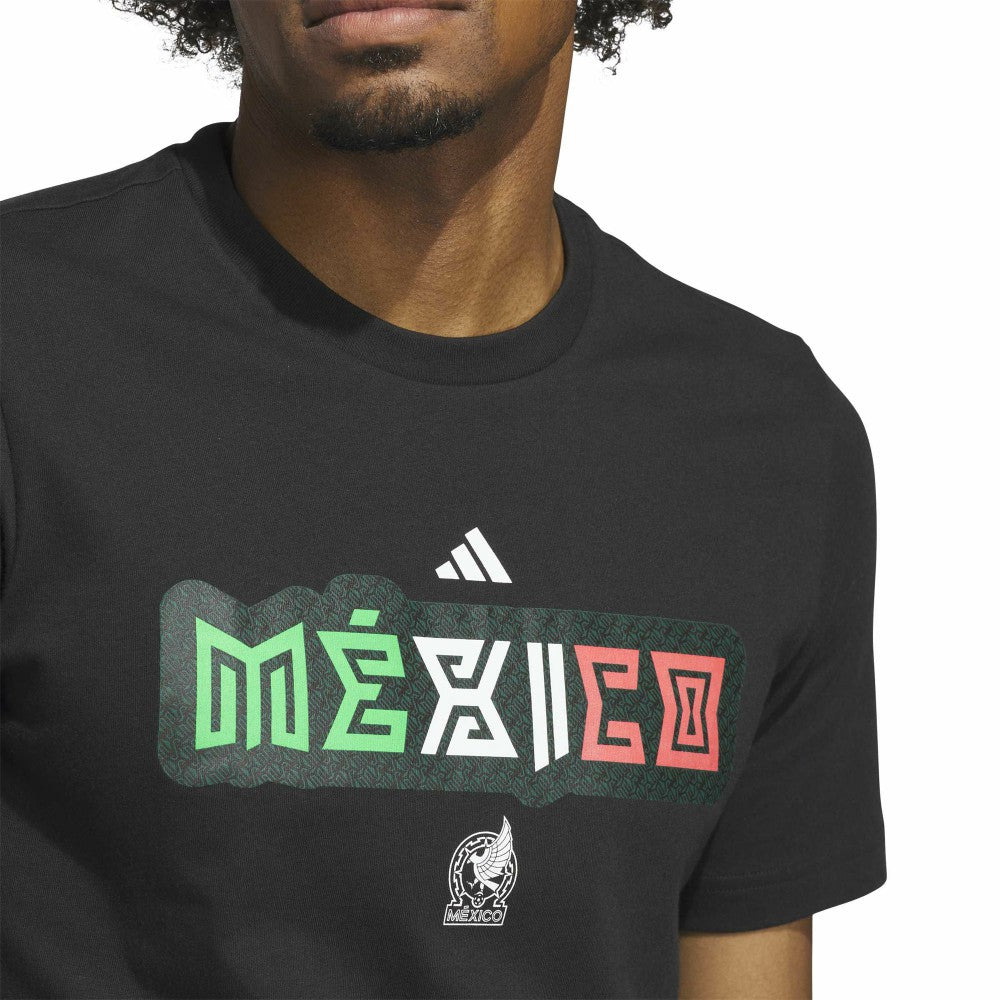 Mexico National Team Jersey Hook T-Shirt Black - Adidas for sale