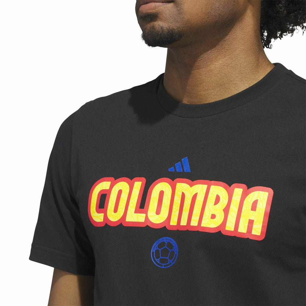 Colombia National Team Jersey Hook T-Shirt Black - Adidas for sale