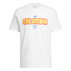 Colombia National Team Jersey Hook T-Shirt White - Adidas sale