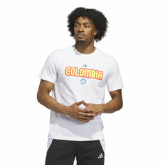 Colombia National Team Jersey Hook T-Shirt White - Adidas sale