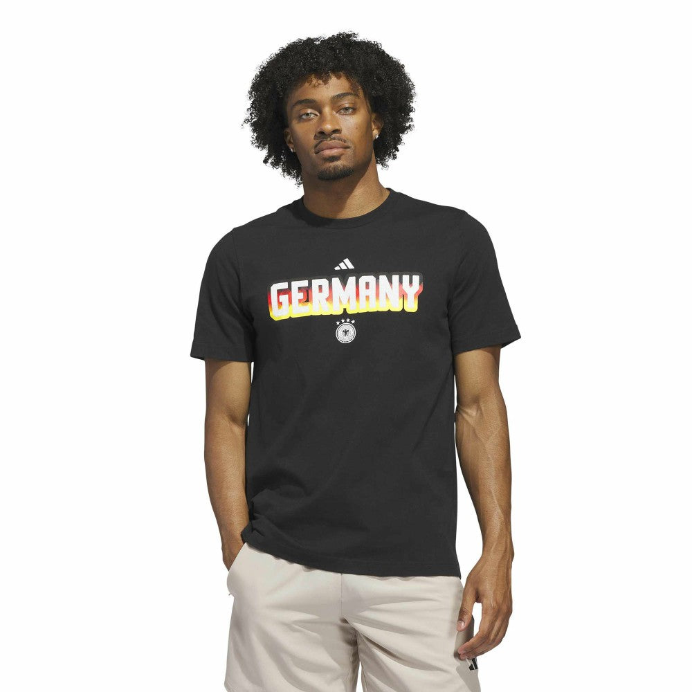 Germany National Team Jersey Hook T-Shirt Black - Adidas for sale