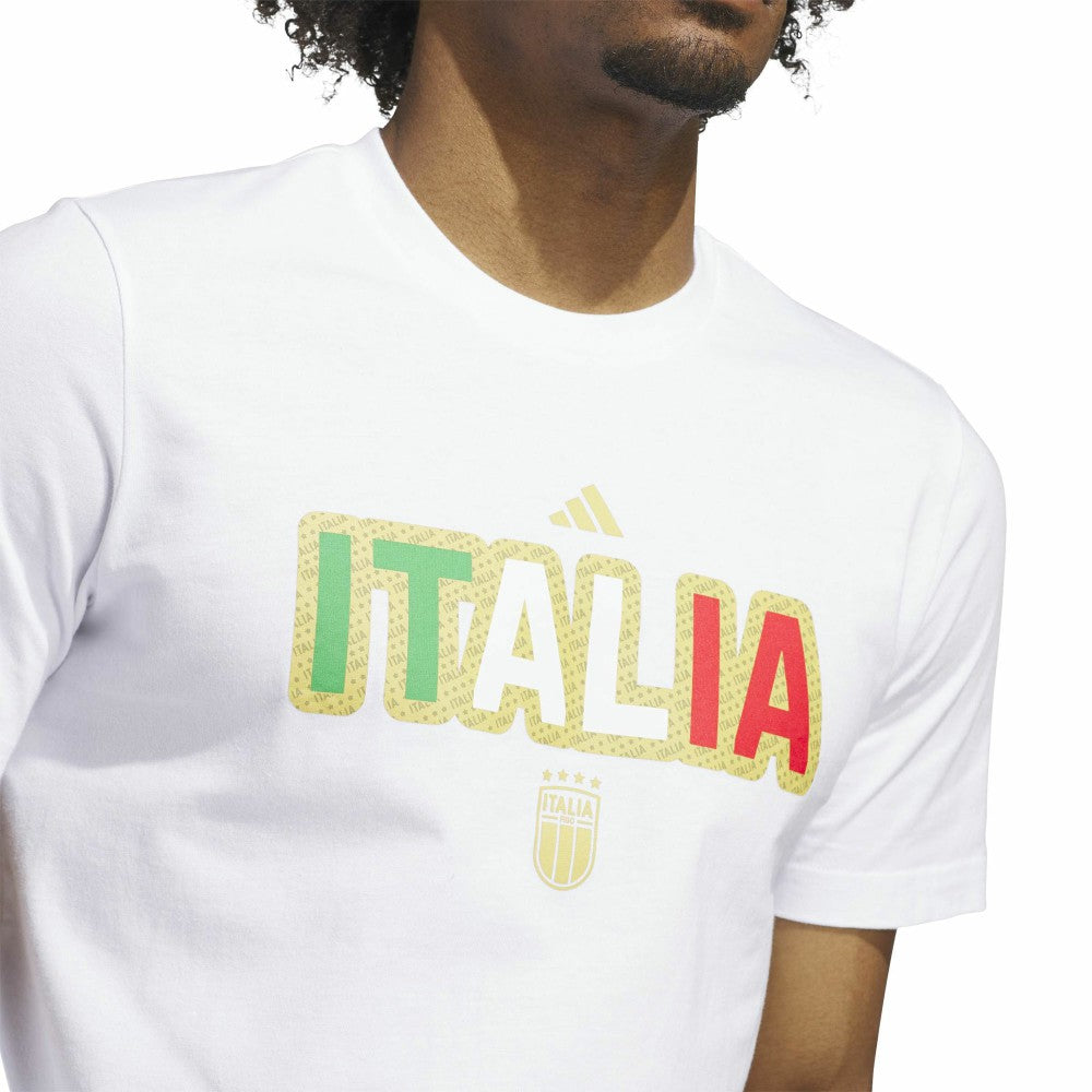 Italy National Team Jersey Hook T-Shirt White - Adidas discount