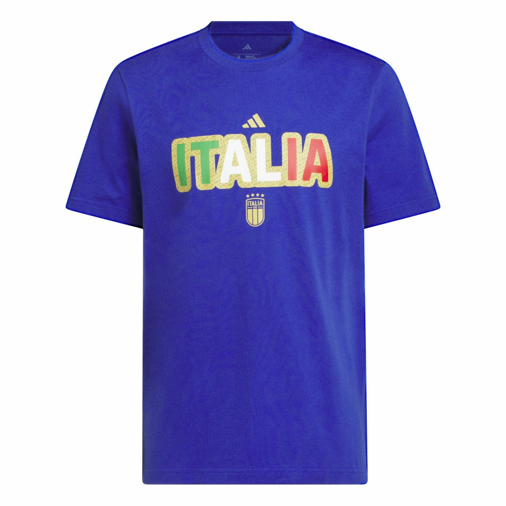 Italy National Team Jersey Hook T-Shirt Blue - Adidas online