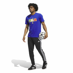 Italy National Team Jersey Hook T-Shirt Blue - Adidas online