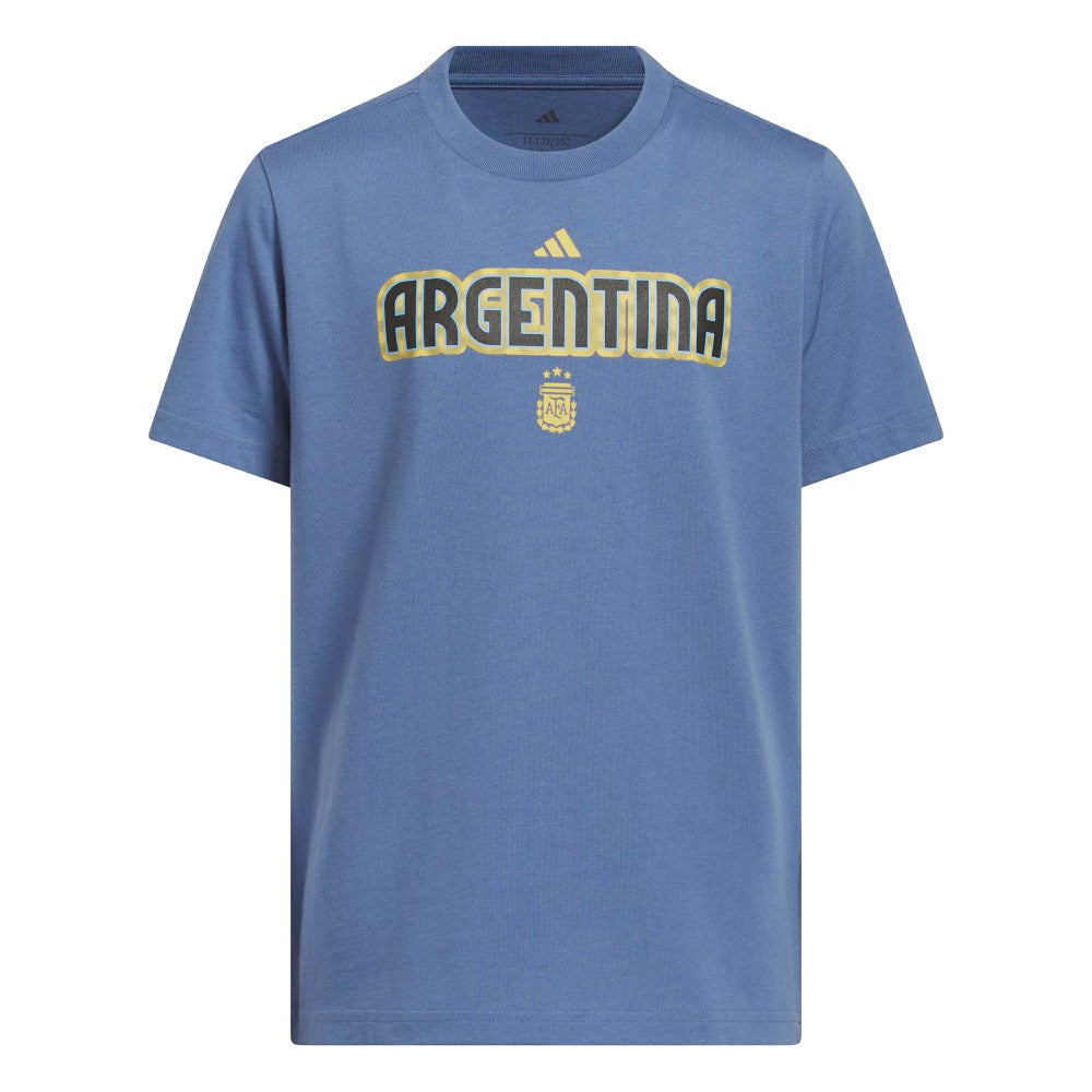 Argentina National Team Youth Jersey Hook T-Shirt Blue - Adidas cheap