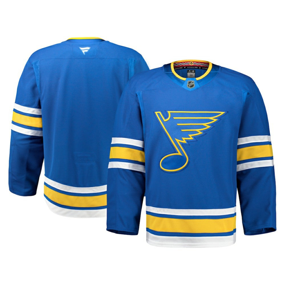 St. Louis Blues Fanatics Home Authentic Pro Jersey - Blue | US 203134944