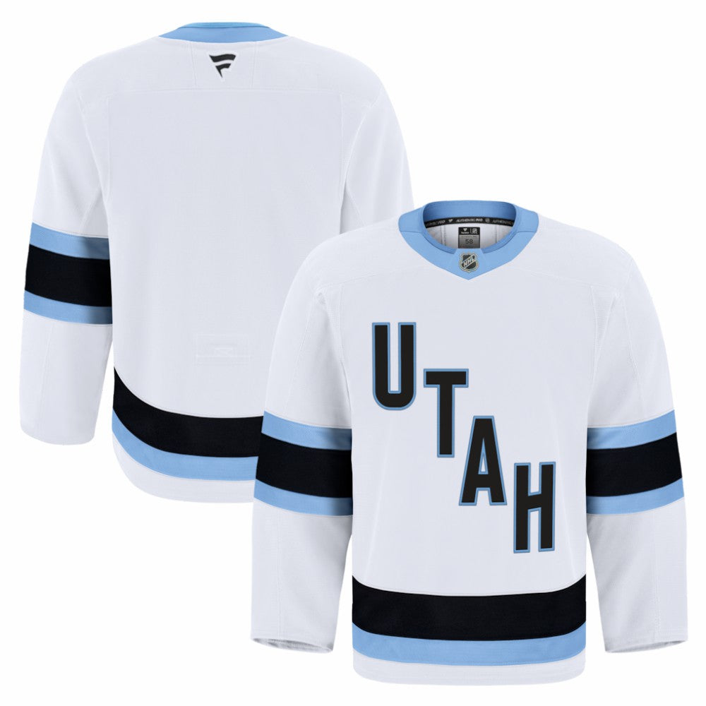 Utah Mammoth Fanatics Away Authentic Pro Jersey - White | US 203134960