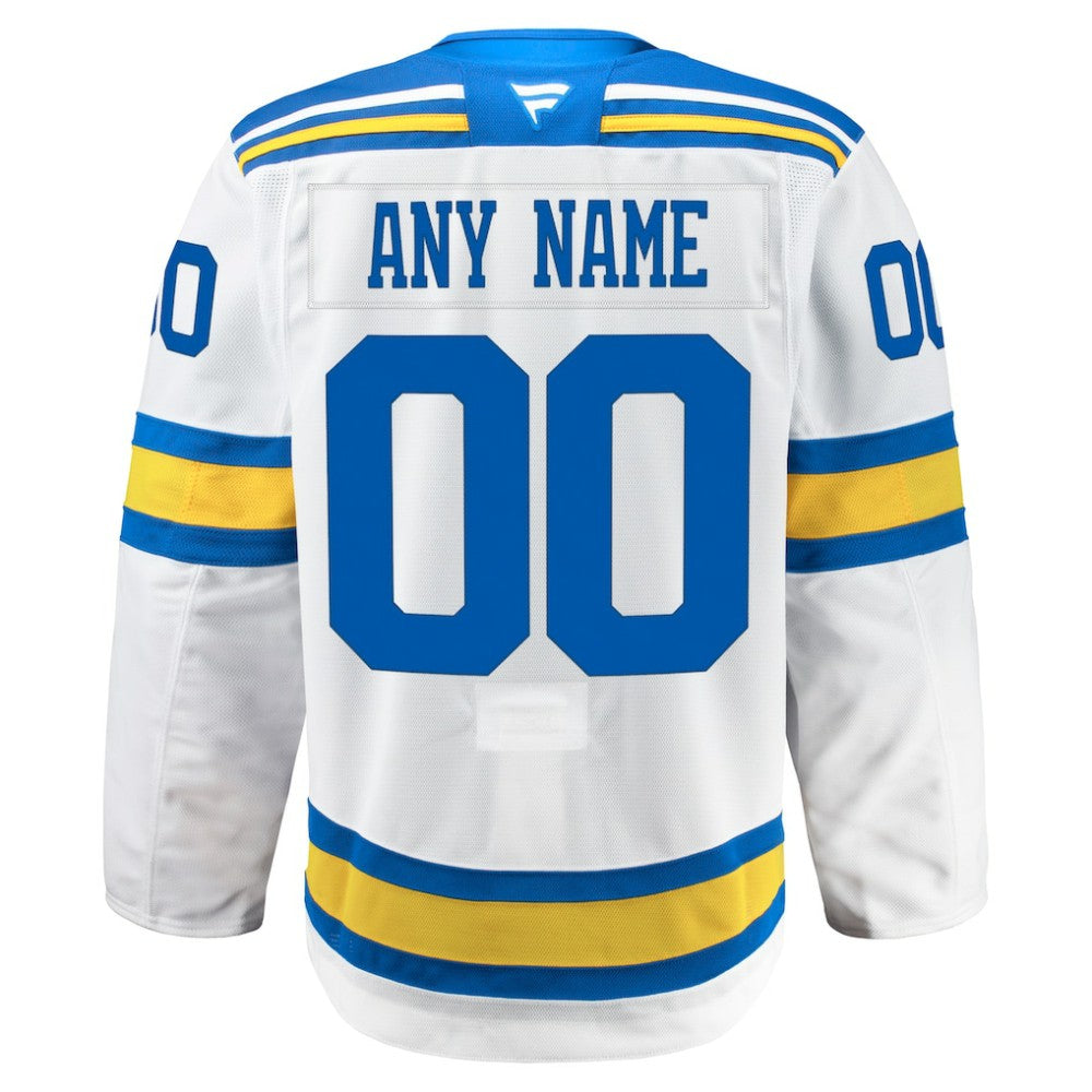 St. Louis Blues Fanatics Away Authentic Pro Custom Jersey - White | US 203134968