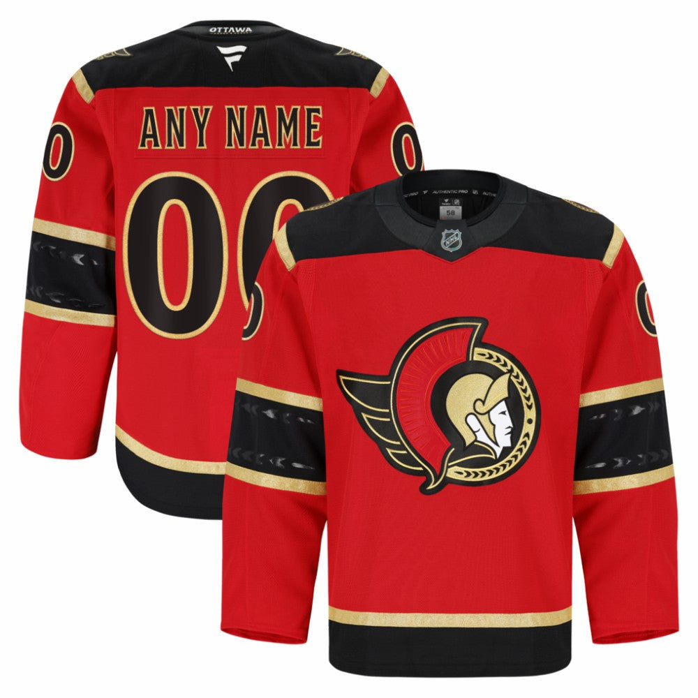 Ottawa Senators Fanatics Alternate Authentic Pro Custom Jersey - Red | US 203134980