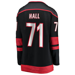 Taylor Hall Carolina Hurricanes Fanatics Women's Home Breakaway Player Jersey - Black | US 203135888