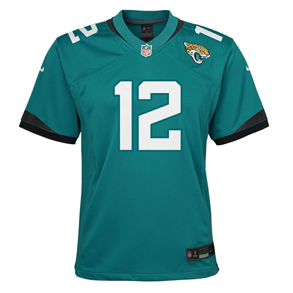 Travis Hunter Jacksonville Jaguars Youth Team Game Jersey - Teal Jerseys