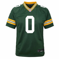Matthew Golden Green Bay Packers Youth Team Game Jersey - Green Jerseys