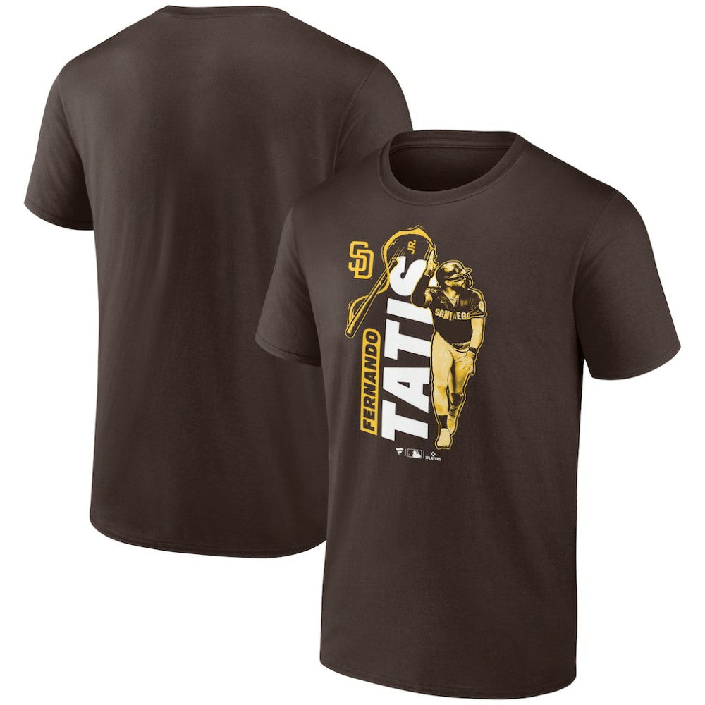 Fernando Tatis Jr. San Diego Padres Electric Moments T-Shirt - Brown T-shirts