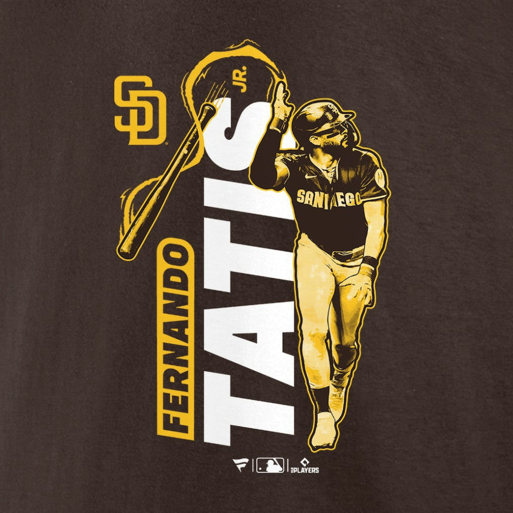 Fernando Tatis Jr. San Diego Padres Electric Moments T-Shirt - Brown T-shirts