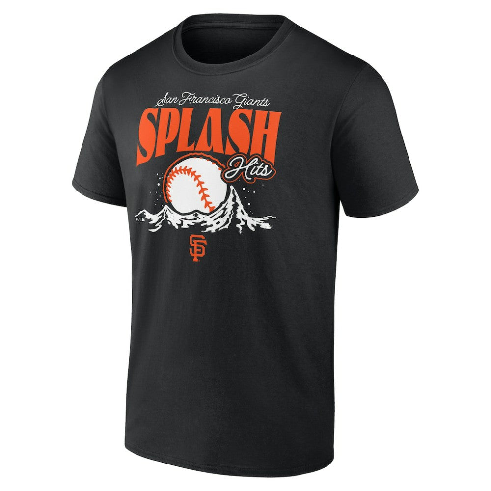 San Francisco Giants Splash Hits T-Shirt - Black T-shirts