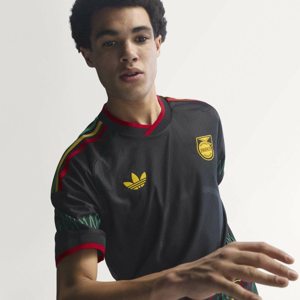 Jamaica National Team 2026 Away On-Field Jersey Black - Adidas outlet