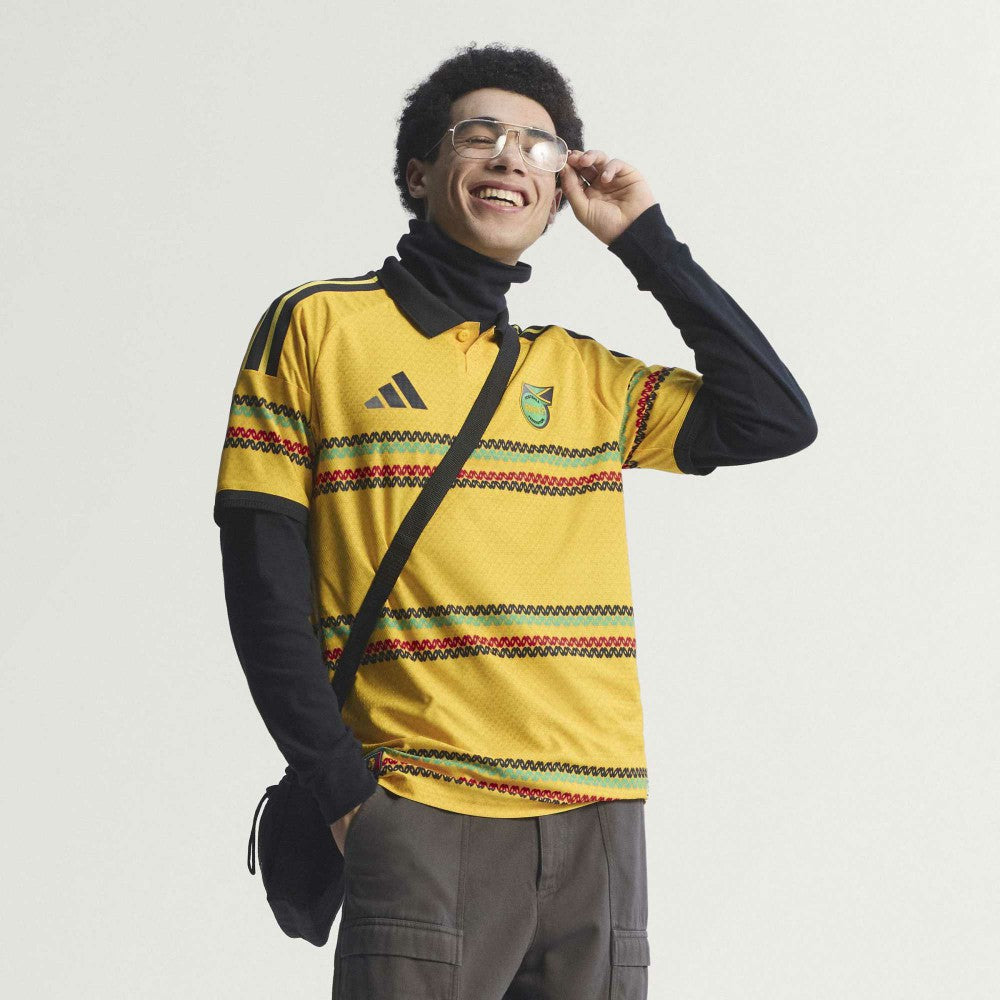 Jamaica National Team 2026 Home On-Field Jersey Yellow - Adidas online