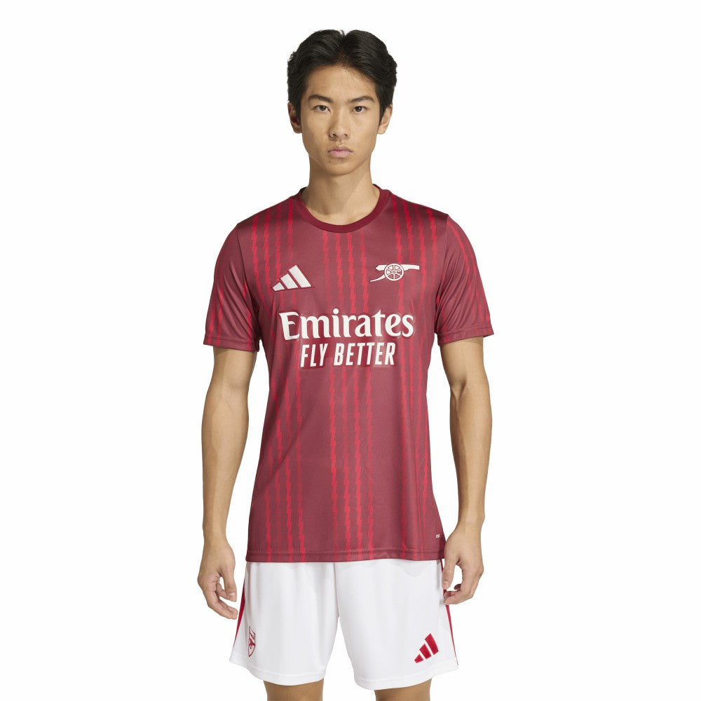 Arsenal 2025/26 Pre-Match Training Jersey Red - Adidas sale