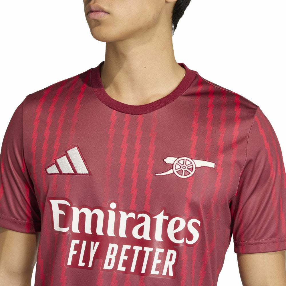 Arsenal 2025/26 Pre-Match Training Jersey Red - Adidas sale