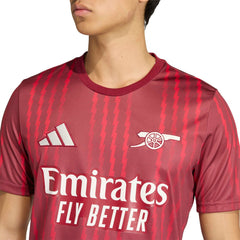 Arsenal 2025/26 Pre-Match Training Jersey Red - Adidas sale