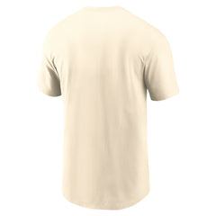 Chicago Cubs Nike Pinwheel Lockup T-Shirt - Natural T-shirts
