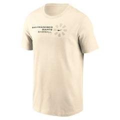 San Francisco Giants Nike Pinwheel Lockup T-Shirt - Natural T-shirts