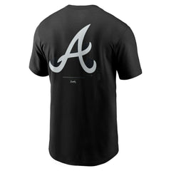 Atlanta Braves Nike  Bar Loading T-Shirt - Black T-shirts