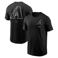 Arizona Diamondbacks Nike  Bar Loading T-Shirt - Black T-shirts