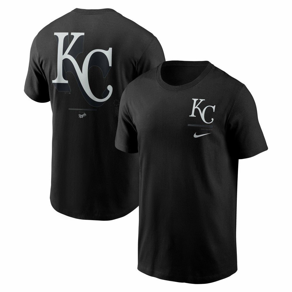 Kansas City Royals Nike  Bar Loading T-Shirt - Black T-shirts
