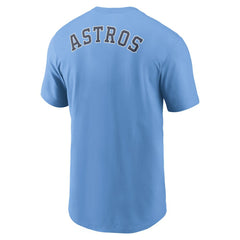 Houston Astros Nike Record Shattered T-Shirt - Light Blue Hats