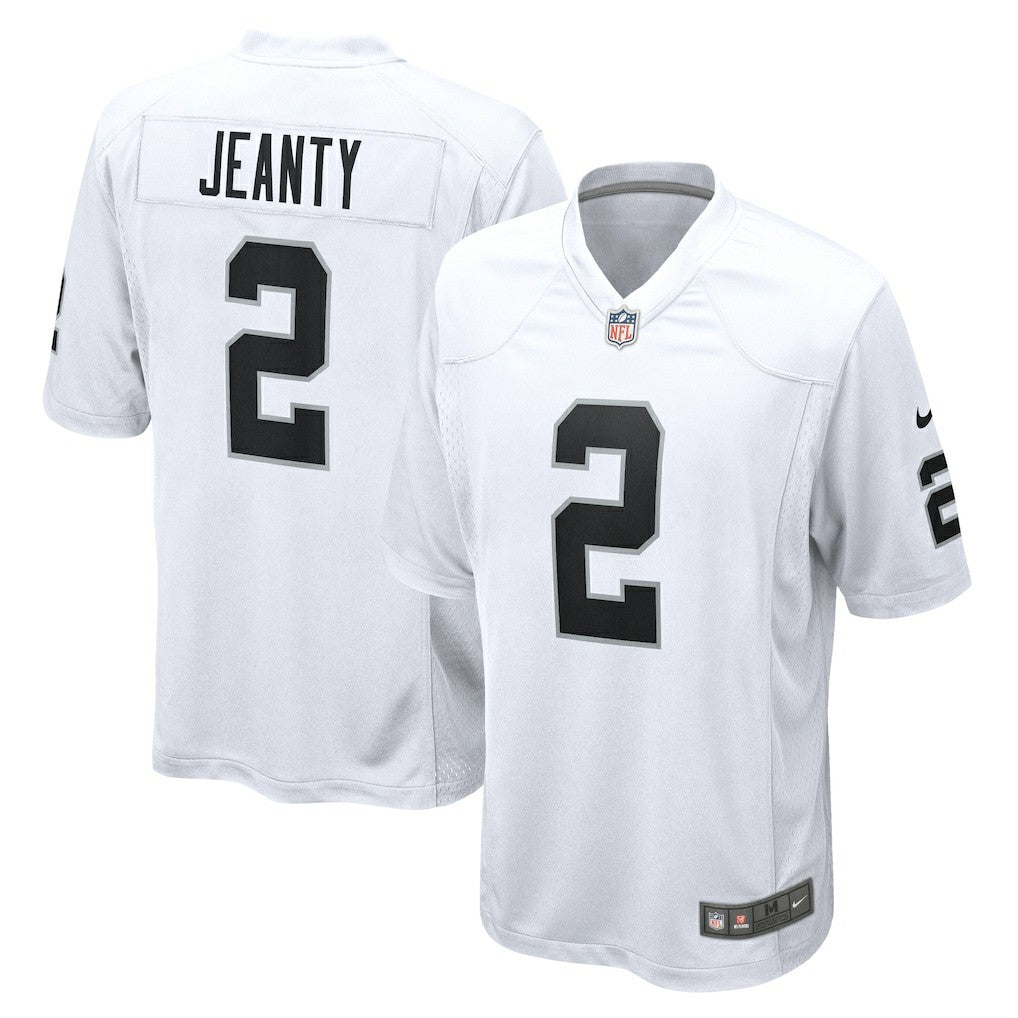 Ashton Jeanty Las Vegas Raiders Game Jersey - White Jerseys