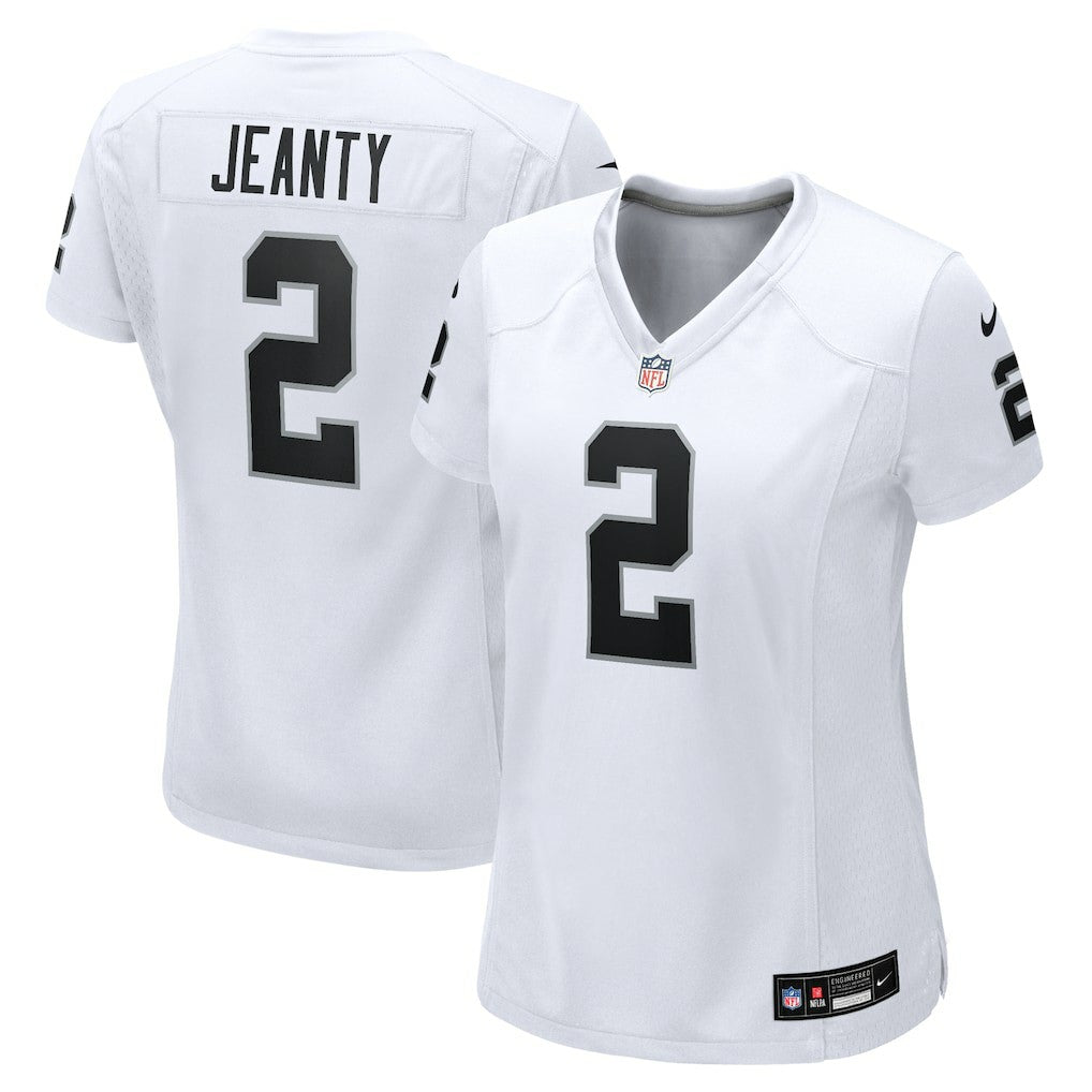 Ashton Jeanty Las Vegas Raiders Women's Game Jersey - White Jerseys