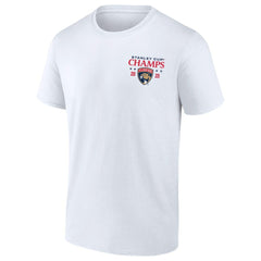 Florida Panthers Fanatics 2025 Stanley Cup Champions Jersey Roster T-Shirt - White | US 203140023