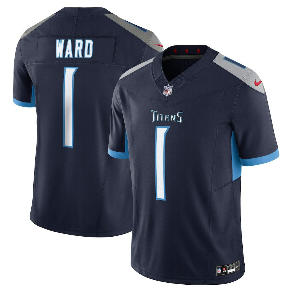 Cameron Ward Tennessee Titans Alternate Limited Jersey - Navy Jerseys