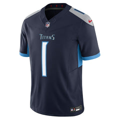 Cameron Ward Tennessee Titans Alternate Limited Jersey - Navy Jerseys