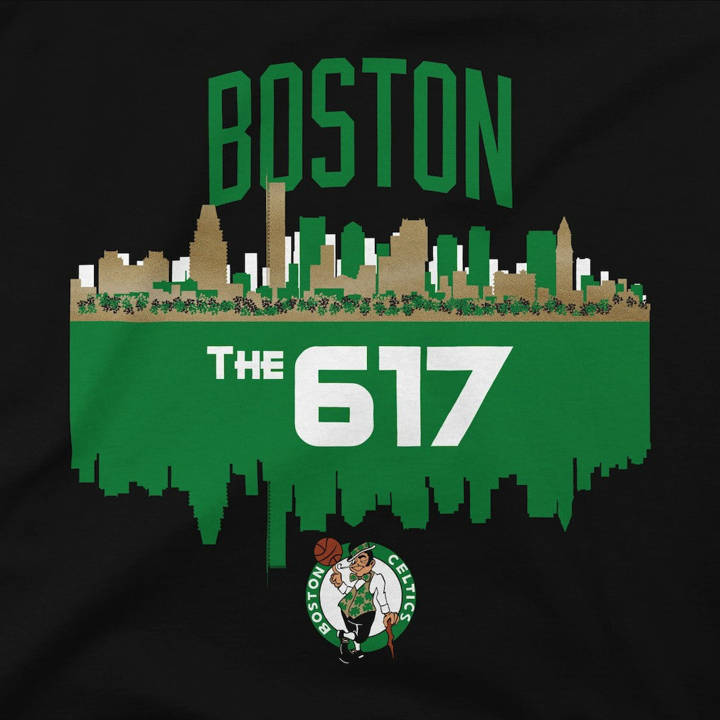 Boston Celtics Stadium Essentials Cities T-Shirt Black