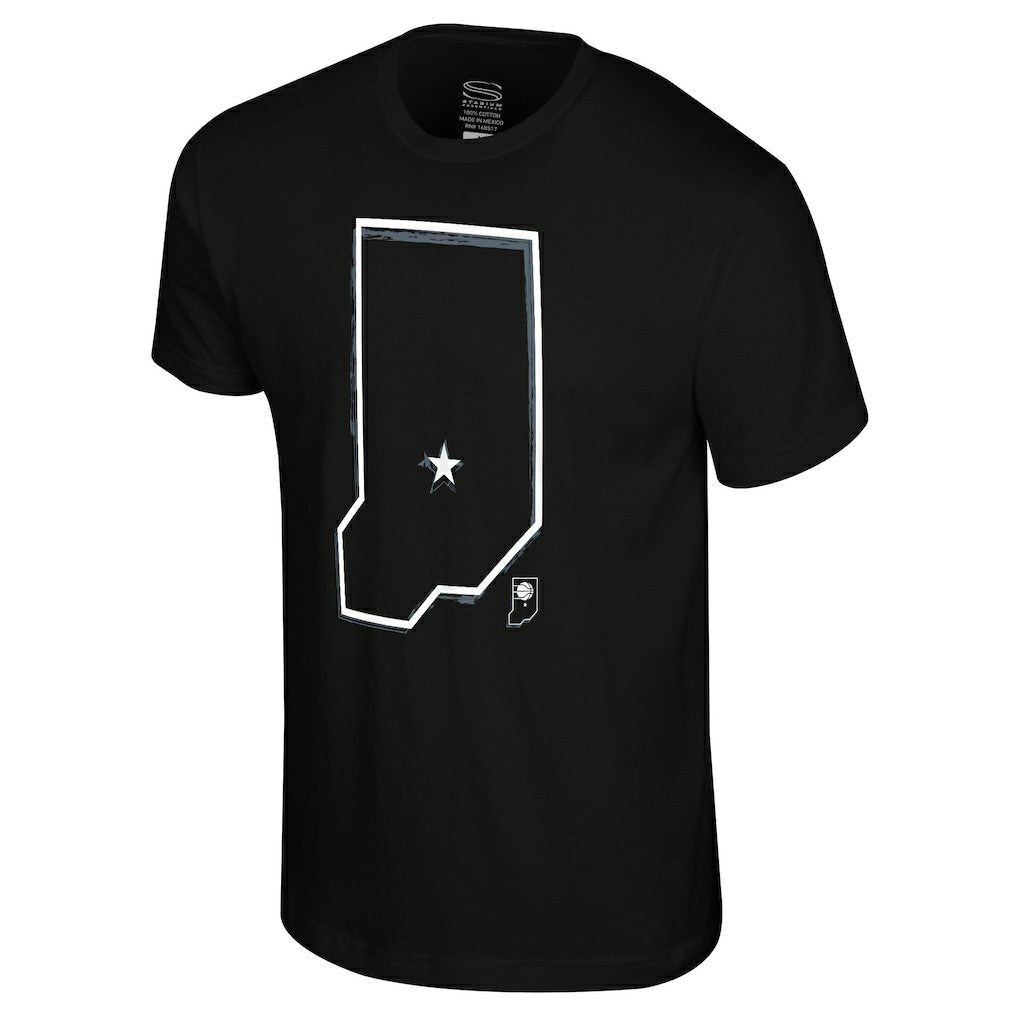 Indiana Pacers Stadium Essentials Mono Element T-Shirt Black