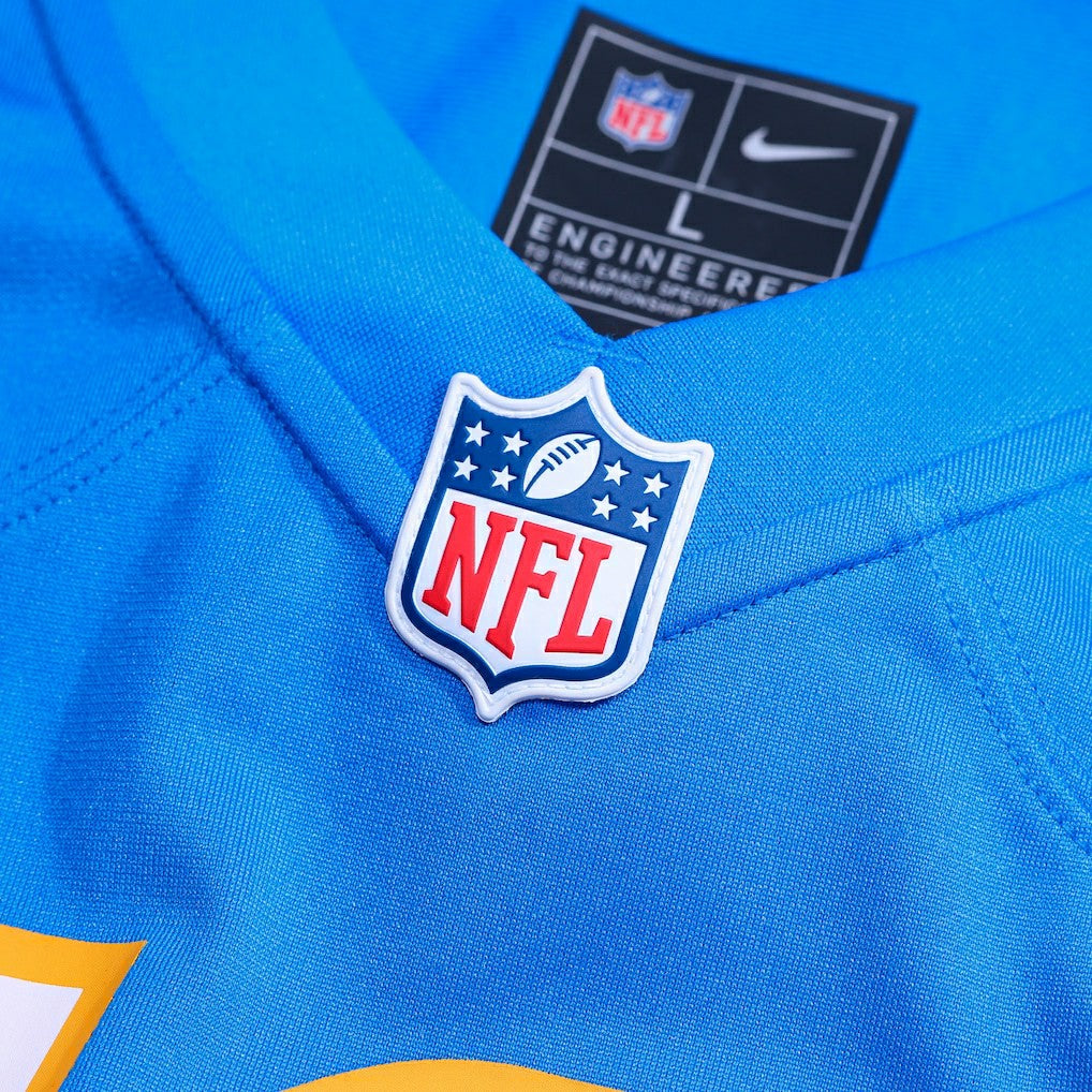 Omarion Hampton Los Angeles Chargers Team Game Jersey - Powder Blue Jerseys