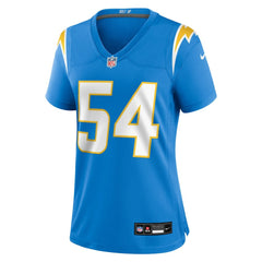 Kyle Kennard Los Angeles Chargers Women's Team Game Jersey - Powder Blue Jerseys