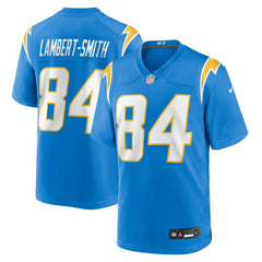 KeAndre Lambert-Smith Los Angeles Chargers Team Game Jersey - Powder Blue Jerseys