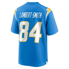 KeAndre Lambert-Smith Los Angeles Chargers Team Game Jersey - Powder Blue Jerseys