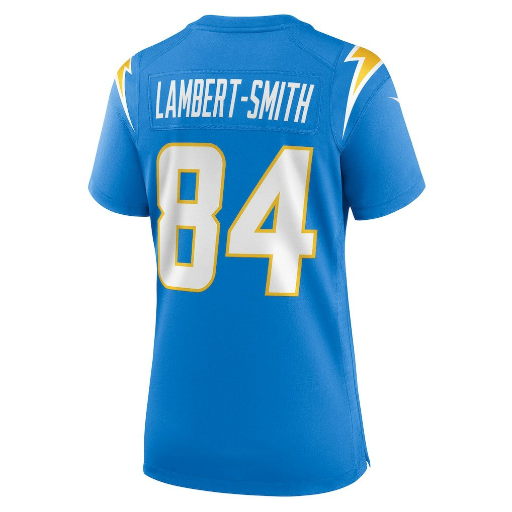 KeAndre Lambert-Smith Los Angeles Chargers Women's Team Game Jersey - Powder Blue Jerseys