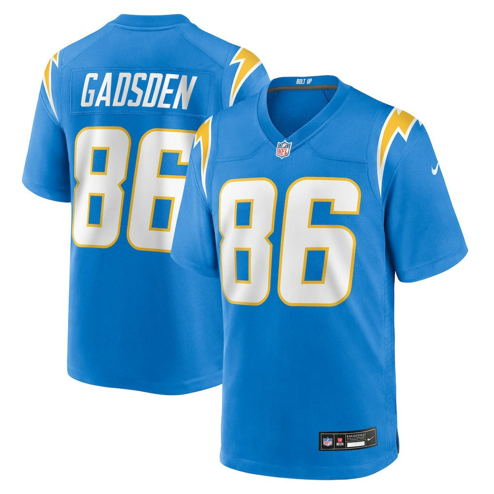 Oronde Gadsden Los Angeles Chargers Team Game Jersey - Powder Blue Jerseys