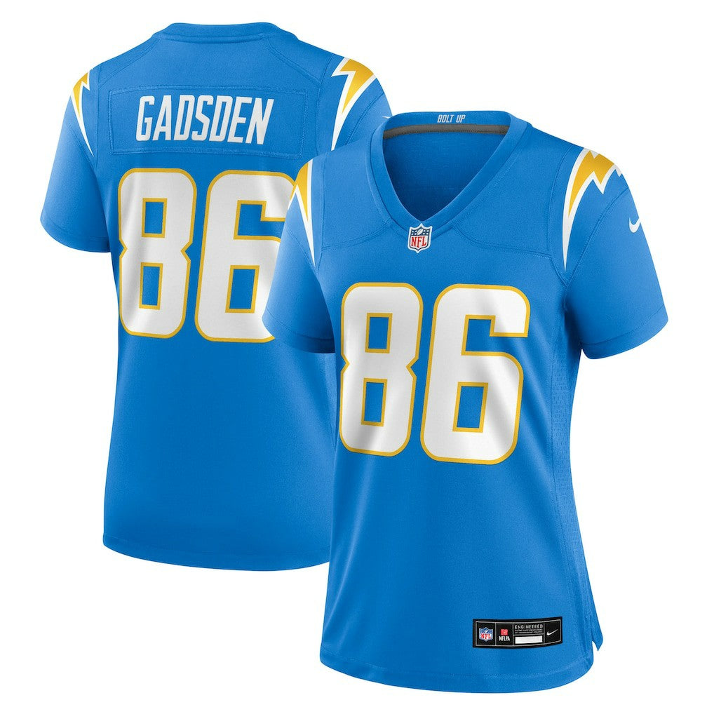 Oronde Gadsden Los Angeles Chargers Women's Team Game Jersey - Powder Blue Jerseys