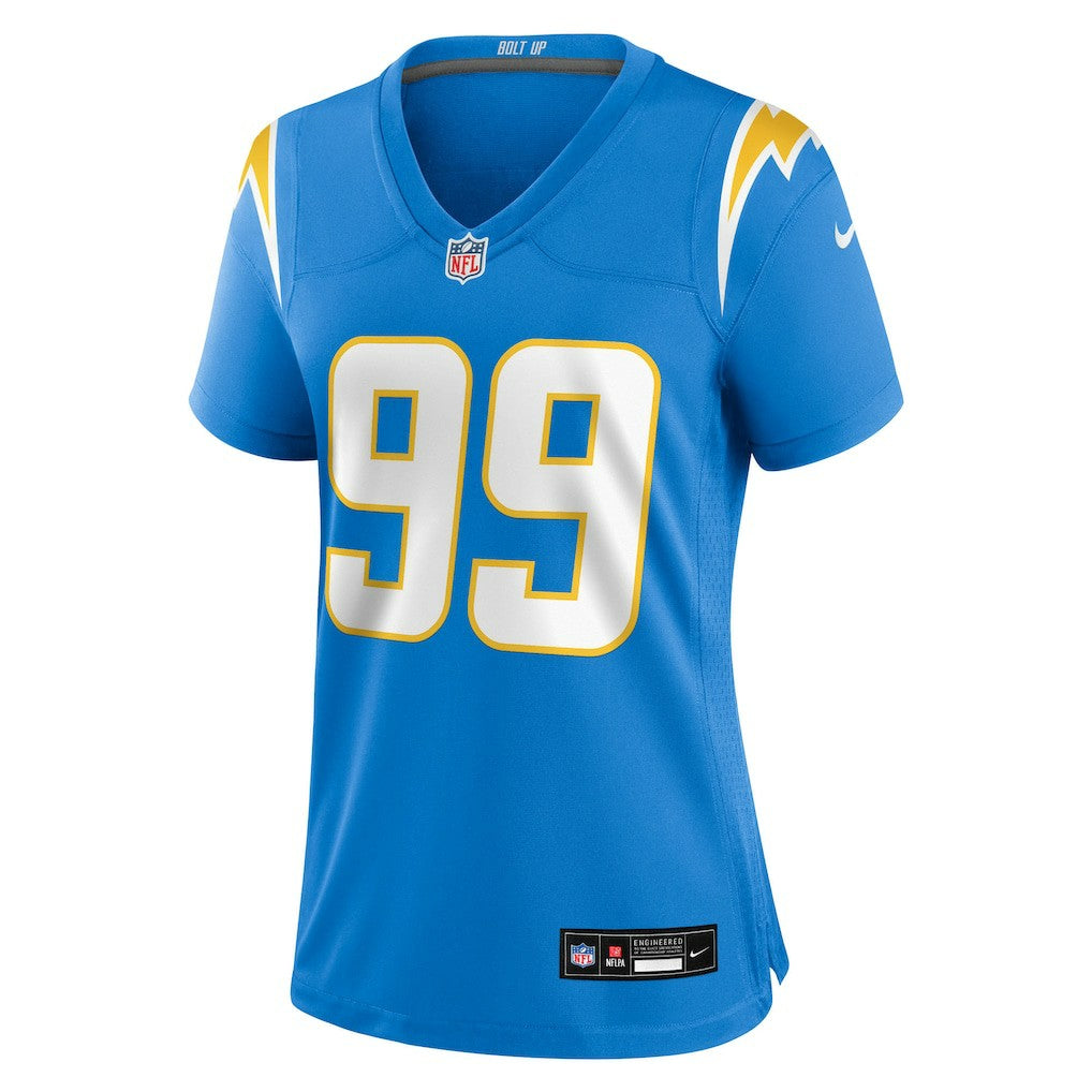 Jamaree Caldwell Los Angeles Chargers Women's Team Game Jersey - Powder Blue Jerseys