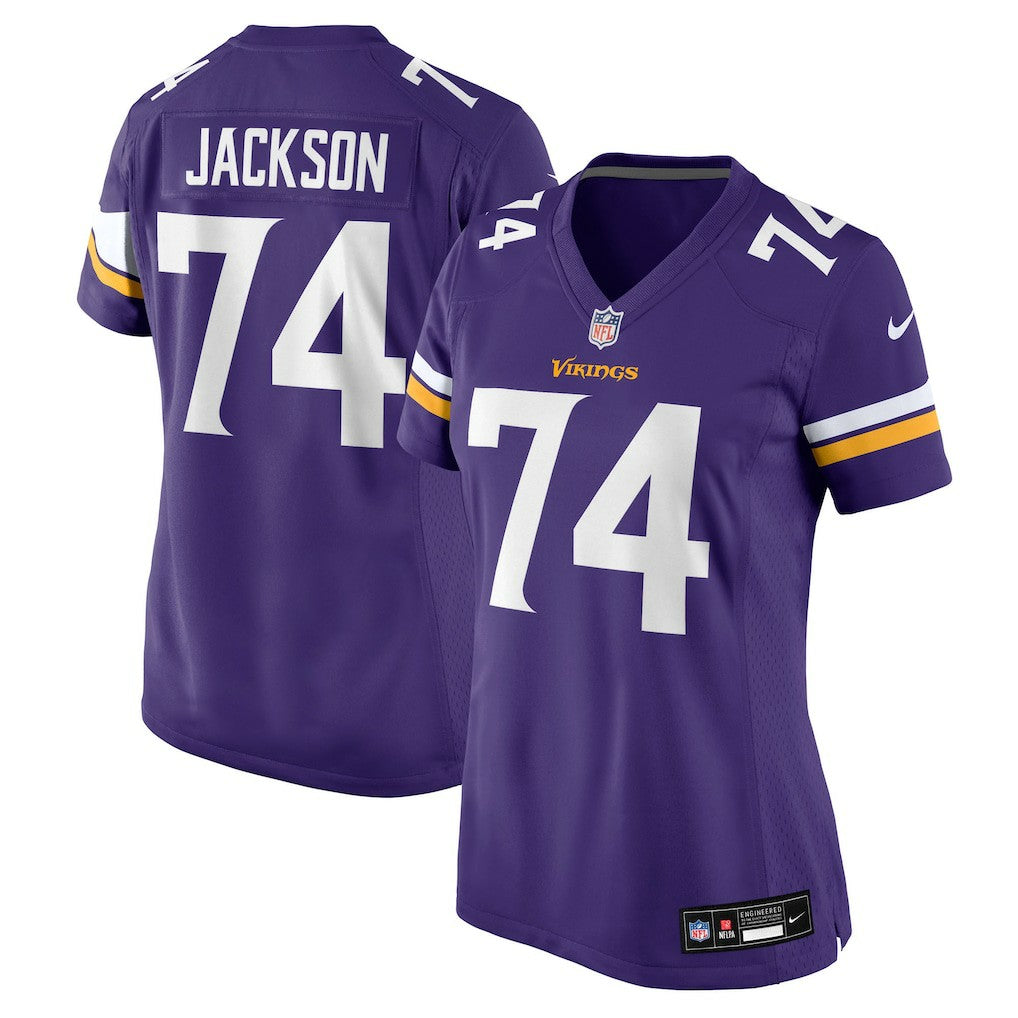 Donovan Jackson Minnesota Vikings Women's Team Game Jersey - Purple Jerseys