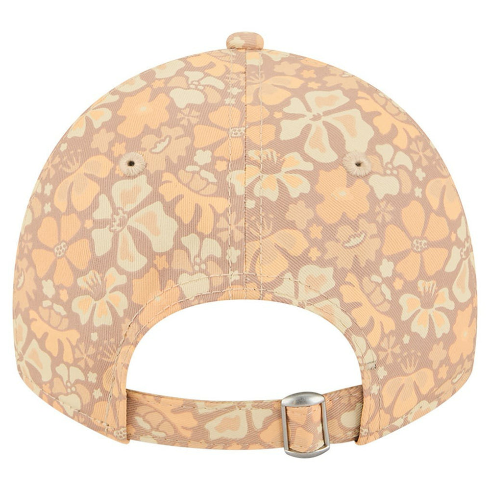Kansas City Chiefs New Era Women's Floral 9TWENTY Adjustable Hat - Tan Hats