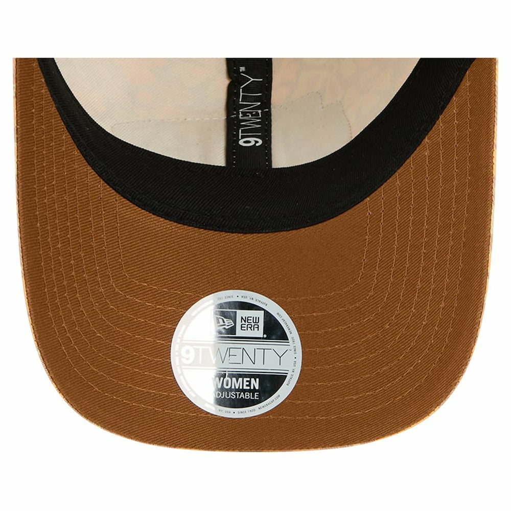 Kansas City Chiefs New Era Women's Floral 9TWENTY Adjustable Hat - Tan Hats